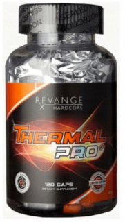 Spaľovač tuku - Thermal Pro Hardcore Reverange Nutrition 120 uzávery.