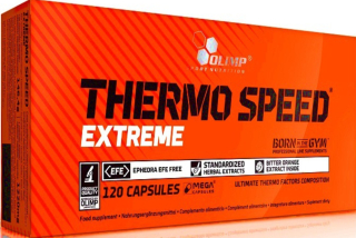 Spaľovač tuku - Thermo Rýchlosť Extrémne 120 Kaps Olimp Shomming