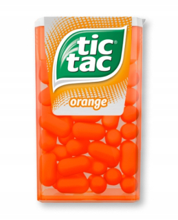TIC TAC | Oranžové Oranžové 18g x 24 kusov