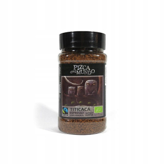 Instantná káva -  TITICACA Espresso, 100% instantná káva Arabica