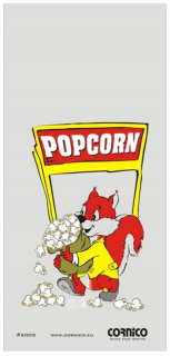 Popcorn Bag 1,5 l Squirrel 250 ks.
