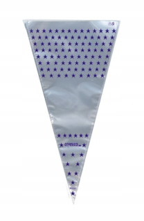 Fóliové tašky pre sladkosti 1.0L modré 200ks.