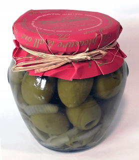 Torremar olivy s cibuľou v jar 580g