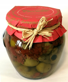 Torremar olivy so sušenými paradajkami 580g