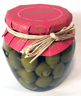Torremar olivy zelená manzanilla n. Citrón 580g