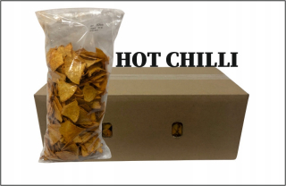 TORTILLA CHIPS HOT CHILLI 1,6 kg (2x 800 g)