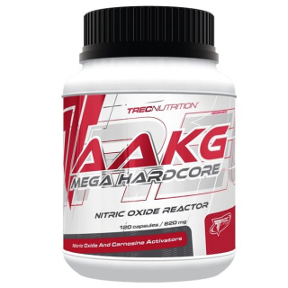 Aminokyseliny - TREC AAKG MEGA HARDCORE 120K ARGININE CITRULINA