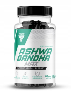 TREC Ashwagandha Max 60 KAP Antioxidant Stres