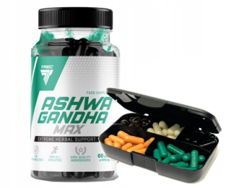 TREC ASHWAGANDHA MAX 60K ŽenSenčník Indický stres