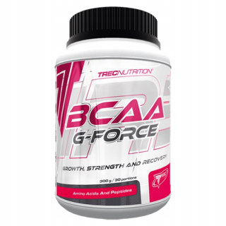 Aminokyseliny - TREC BCAA G-FORCE 300G + Glutamín Aminokyseliny