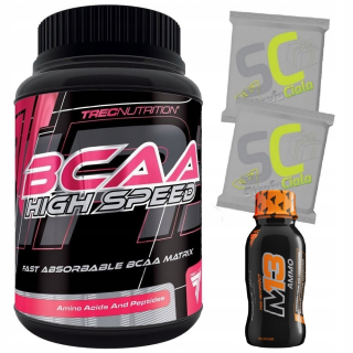 Aminokyseliny - TREC BCAA Vysoká rýchlosť 900G Matrix Xplode Aminokyseliny