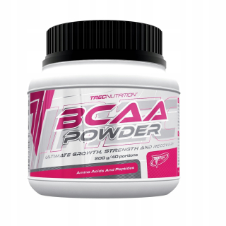 Aminokyseliny - TREC BCAA prášok 200 g čisté prírodné aminokyseliny