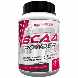 Aminokyseliny - TREC BCAA prášok 400g Čistenie bez plnív