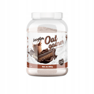 Gainer - TRAC BOOSTER Ovesný GAINER 900 g ČOKOLÁDOVÝ Tortu