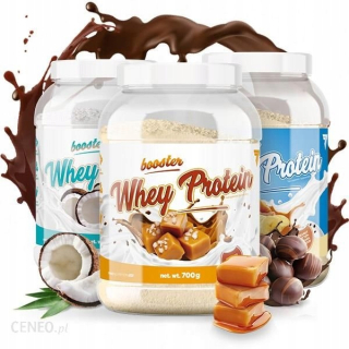 Proteín - TREC BOOSTER WHEY 700G slaný karamelový proteín