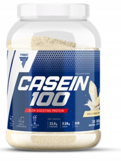 Proteín - TREC CASEIN 100 kazeínový proteín 600g na noc Vanilka