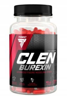 Spaľovač tuku - TREC CLENBUREXIN 180 CAPS Silný horák