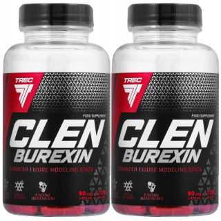 Spaľovač tuku - TREC CLENBUREXIN 90 + 90 ZNÍŽENIE ZNÍŽENIA