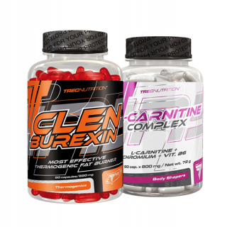 Spaľovač tuku - TREC CLENBUREXIN 90K CARNITÍN 90 FAT BURNER