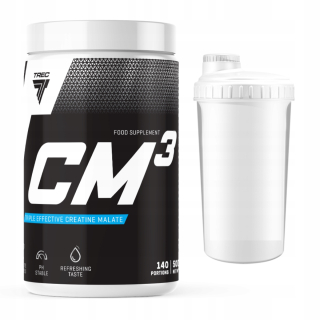 Kreatín - TREC CM3 PRÁŠOK 500g CREATINE CREATINE APPLE MATE! !