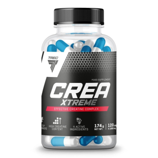 Kreatín - TREC CREA XTREME 120 kaps KRETINA VKLADNUTÁ HMOTNOSŤ