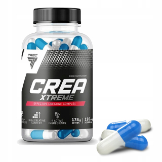 Kreatín - TREC CREA9 XTREME 120 CAPS STAK 9 CREATINA FORMULÁR