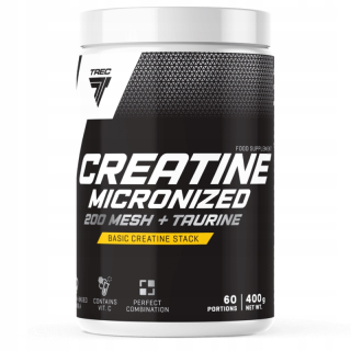 Kreatín - TREC CHADINE + TAURINE 400G MONOHYDRÁTOVAČ