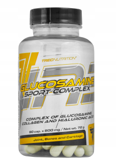 Ochrana kĺbov - TREC GLUCOSAMINE SPORT COMPLEX 90 kapsúl. GLUCOSAMINE