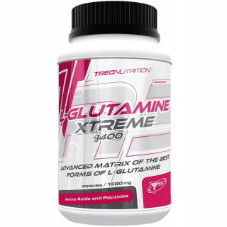Aminokyseliny - TREC Glutamina Extreme 400CAP Aminokyselina Amino