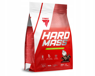 Gainer - TREC Hard Mass 2800g ČISTÁ HMOTNOSŤ čokoláda