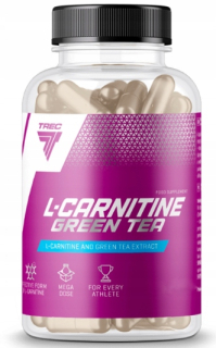 Spaľovač tuku - TREC L-Carnitín + Zelený čaj 180Caps karnitín