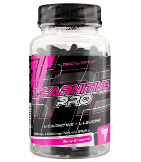 Spaľovač tuku - TREC L-CARNITINE PRO 120 CAP TUKOVÝ TUK LEUCÍN