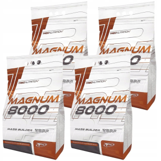 Gainer - TREC Magnum 8000 4000g Gainer Mass Hard XXL MCT