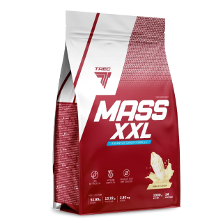 Gainer - TREC Mass XXL 1000g Gainer Carbo Svalová hmotnosť