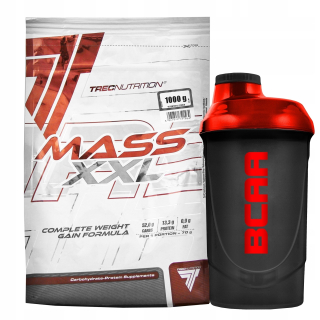 Gainer - TREC MASS XXL 1000g GAINER MASOVÁ PEVNOSŤ PROTEÍNOVÉ CARBO