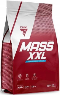 Gainer - TREC Mass XXL 1000G Rýchly prírastok hmotnosti