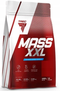 Gainer - TREC Mass XXL 1kg Gainer Chocolate Poznań