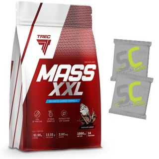 Gainer - TREC Mass XXL 1KG UP Activator Gain Bold Mutant