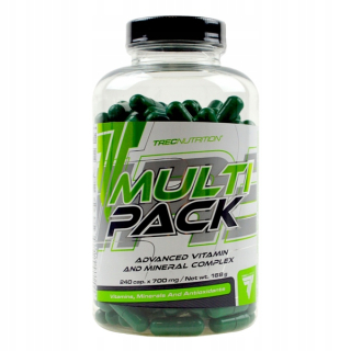 TREC MULTIPACK 240 Kapsuly Viacnásobný vitamínový ženšen