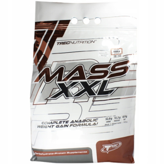 Gainer - TREC Mass XXL 4 800 g MEGA HMOTNÁ PEVNÁ ČOKOLÁDA