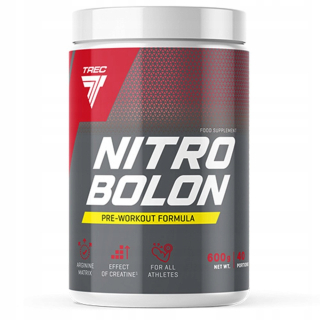 Kreatín - TREC Nitrobolon 600g Stack Pre-tréningové čerpadlo