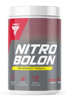 KREATÍNOVÉ ČERPADLO TREC NITROBOLON II 600G - oranžové