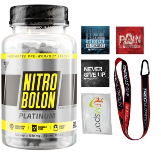 TREC Nitrobolon Platinum 120 Pre-cvičenie nové !!!
