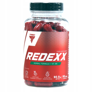 Spaľovač tuku - TREC RedExx 90 Zadná redukcia tuku