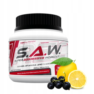 TREC S.A.W 200G. Pre-Training Creaine Stack