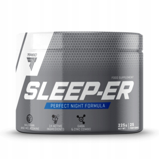 Testosterón - TREC SHOPER SLEEPNA 225G GABA DAA Hlboký spánok