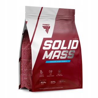 Gainer - TREC SOLID MASS 5800 G Red Wolf BCAA Shaker 5,8 kg