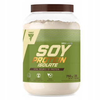 Proteín -  TREC Sójový proteín izolát 750g sójový rastlinný proteín