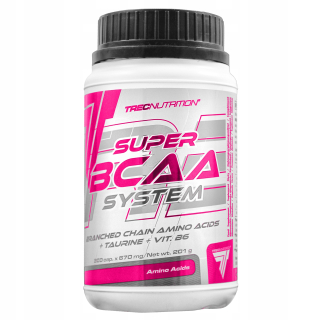 Aminokyseliny - TREC Super BCAA System 300Kaps aminokyseliny Sila !!!