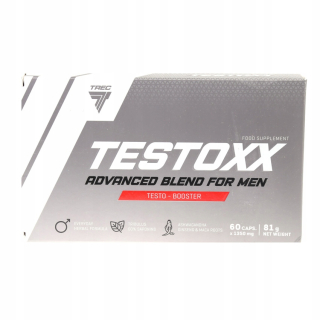 Testosterón - Testoxx 60 Tribulus Ashwagandha Testosterón